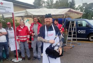 Feier Katastrophenschutz Rotes Kreuz